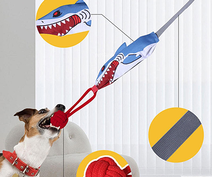 اسباب بازی تاگ توپ طناب برزنتی صدادار